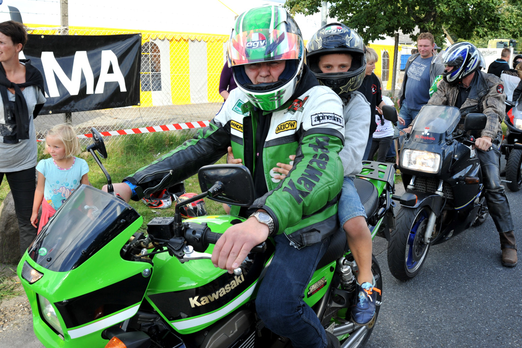 MC Shepherds giver køreture til publikum ved årets Tvilum Rally Show
(Foto: Morten Alstrup)